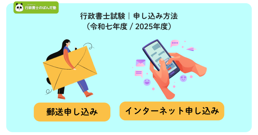 行政書士試験｜申し込み方法