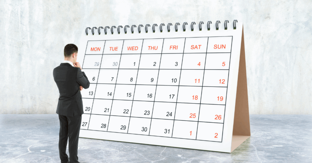 行政書士試験の実施時期を示すイメージ画像