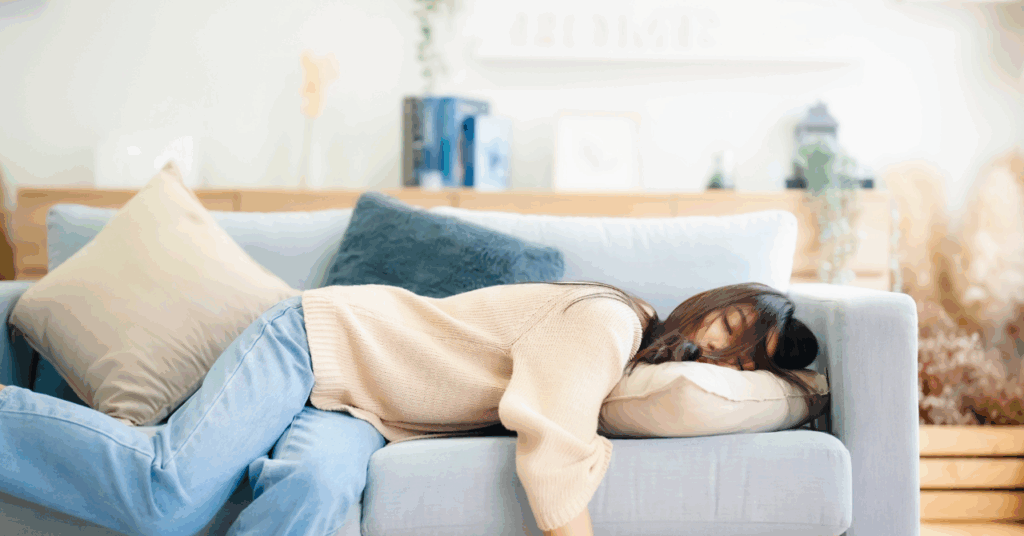 睡眠不足のイメージ画像